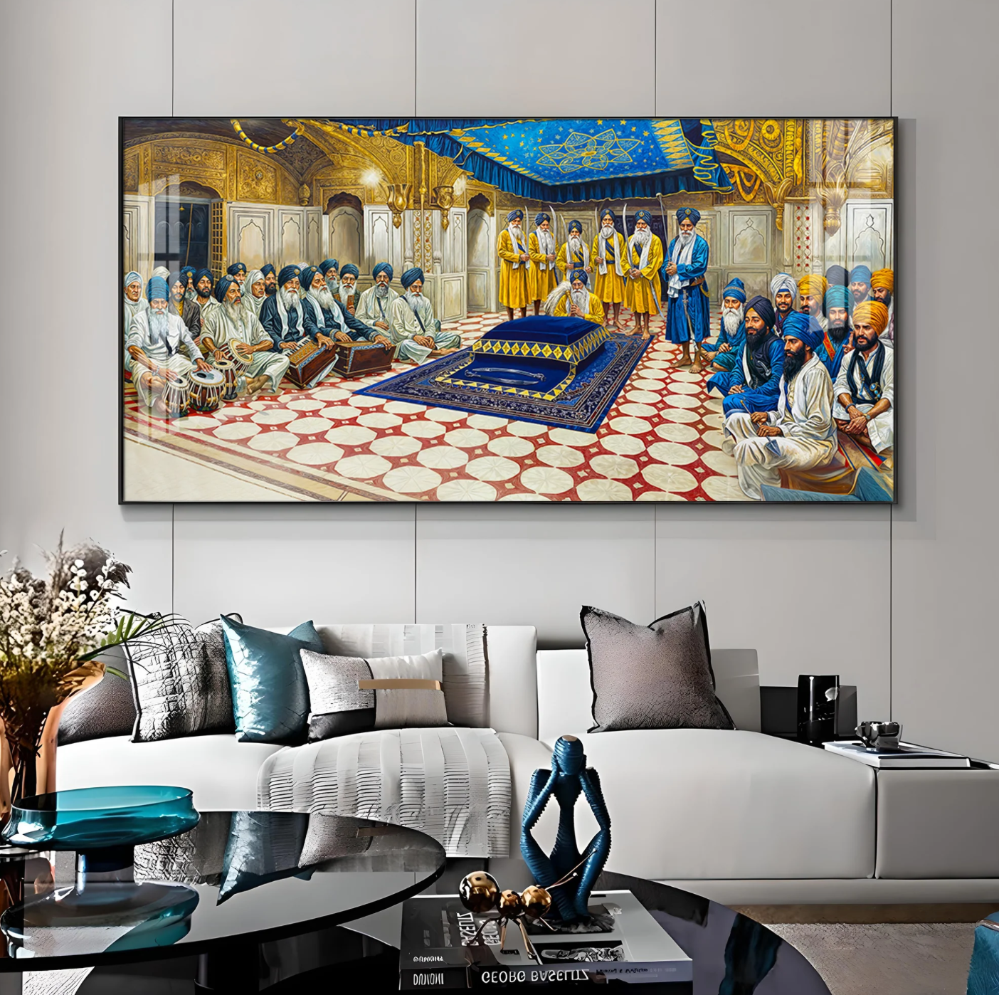 Sri Harmandir Sahib Premium Acrylic Horizontal Wall Art