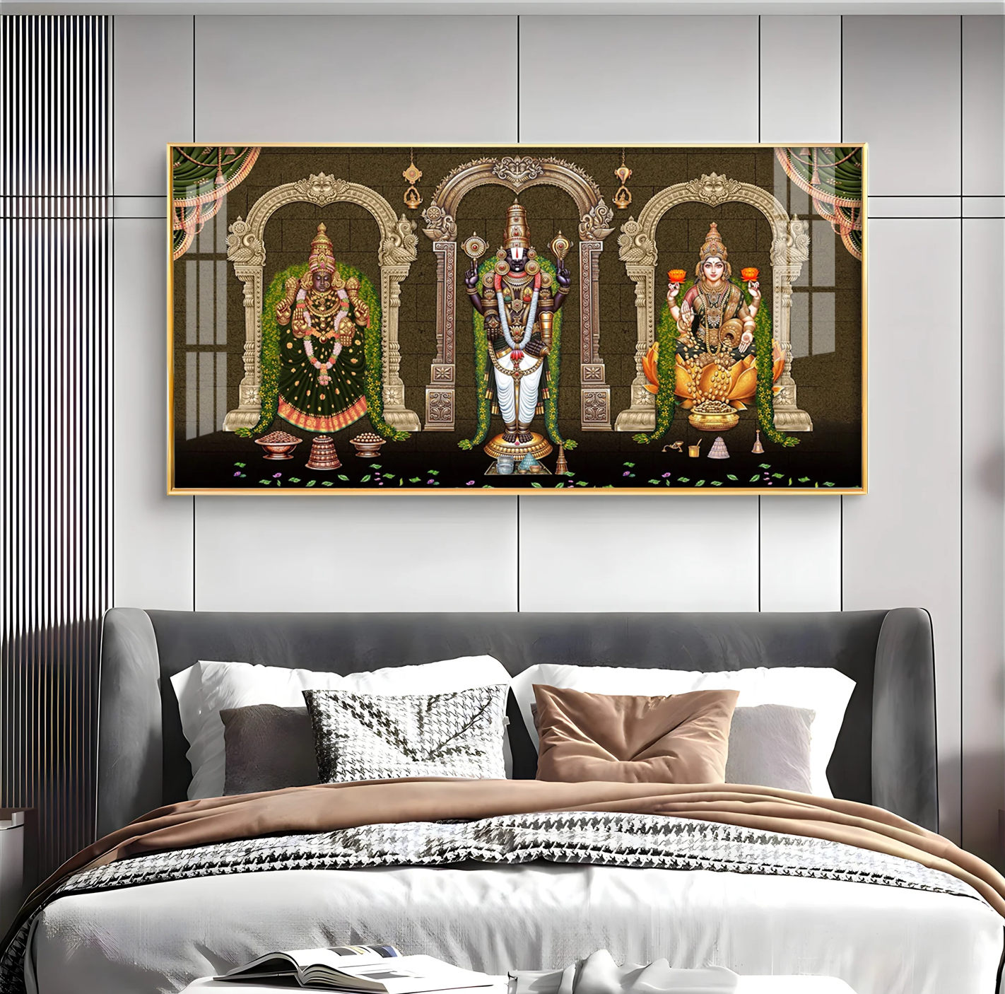Ethereal Deities Premium Acrylic Horizontal Wall Art