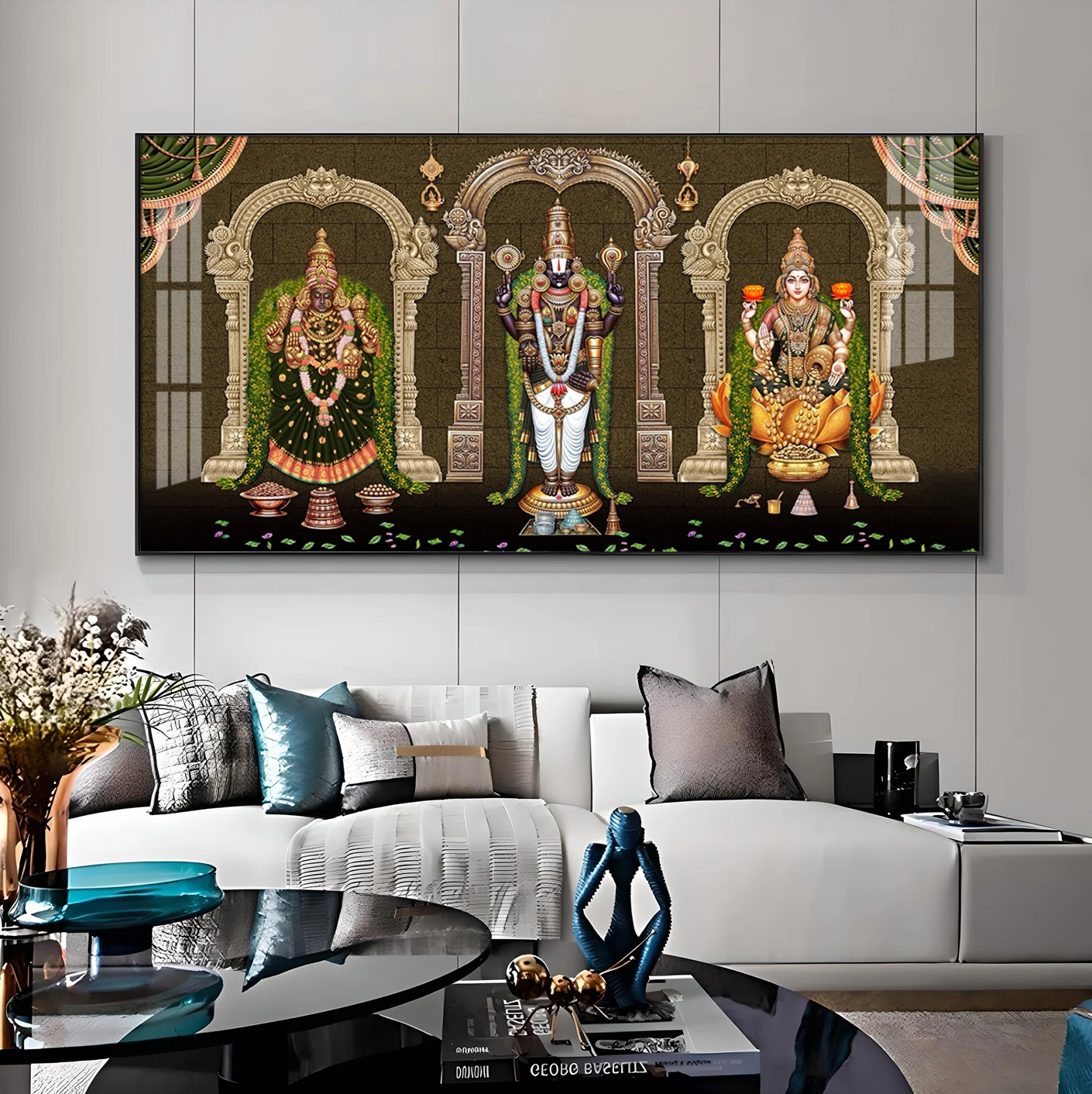 Ethereal Deities Premium Acrylic Horizontal Wall Art