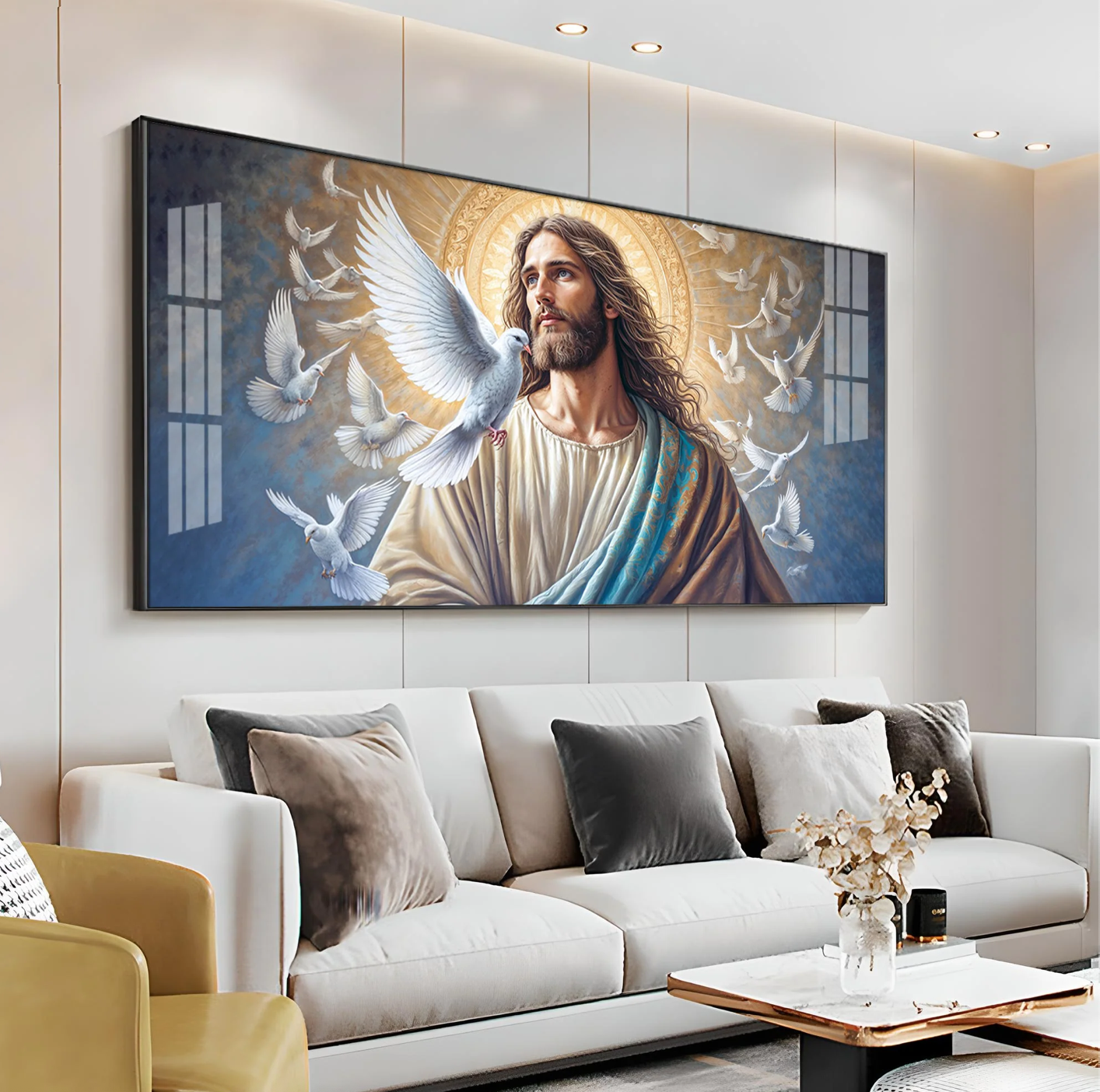 Tranquil Faith Premium Acrylic Horizontal Wall Art