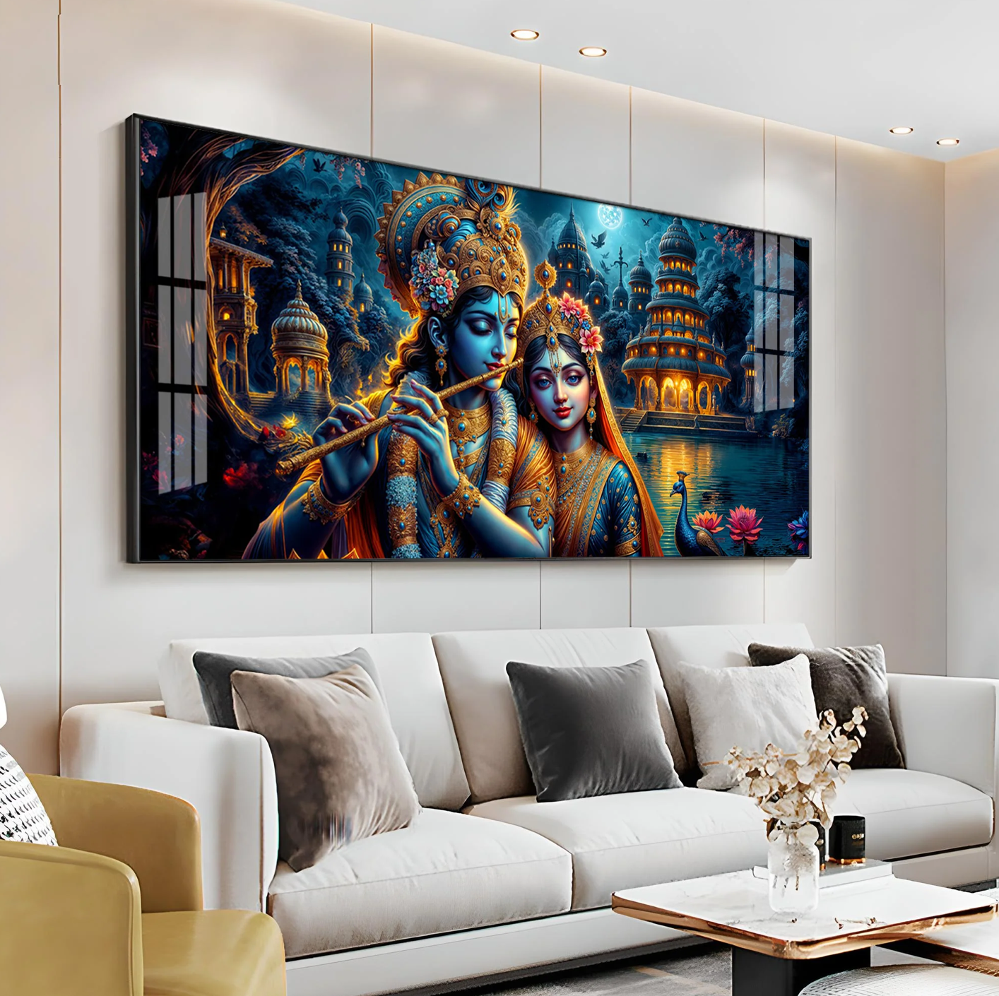 Celestial Divinity Decor Premium Acrylic Horizontal Wall Art