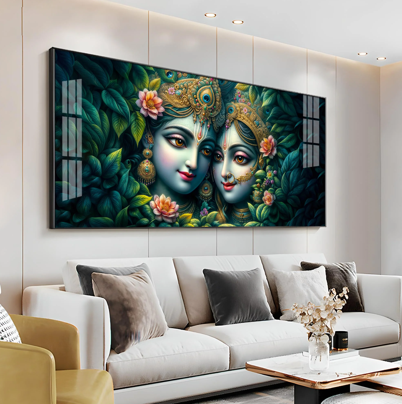 Faces Of Harmony Premium Acrylic Horizontal Wall Art