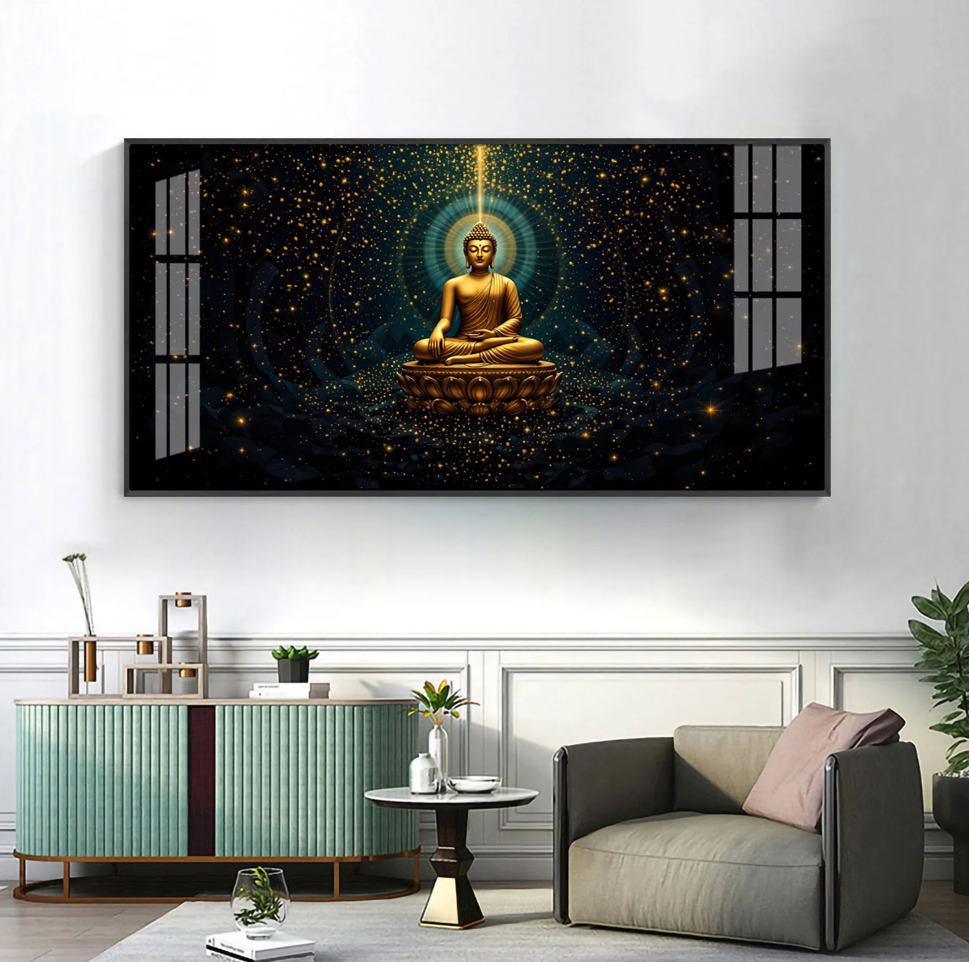 Nimbus of Peace Premium Acrylic Horizontal Wall Art