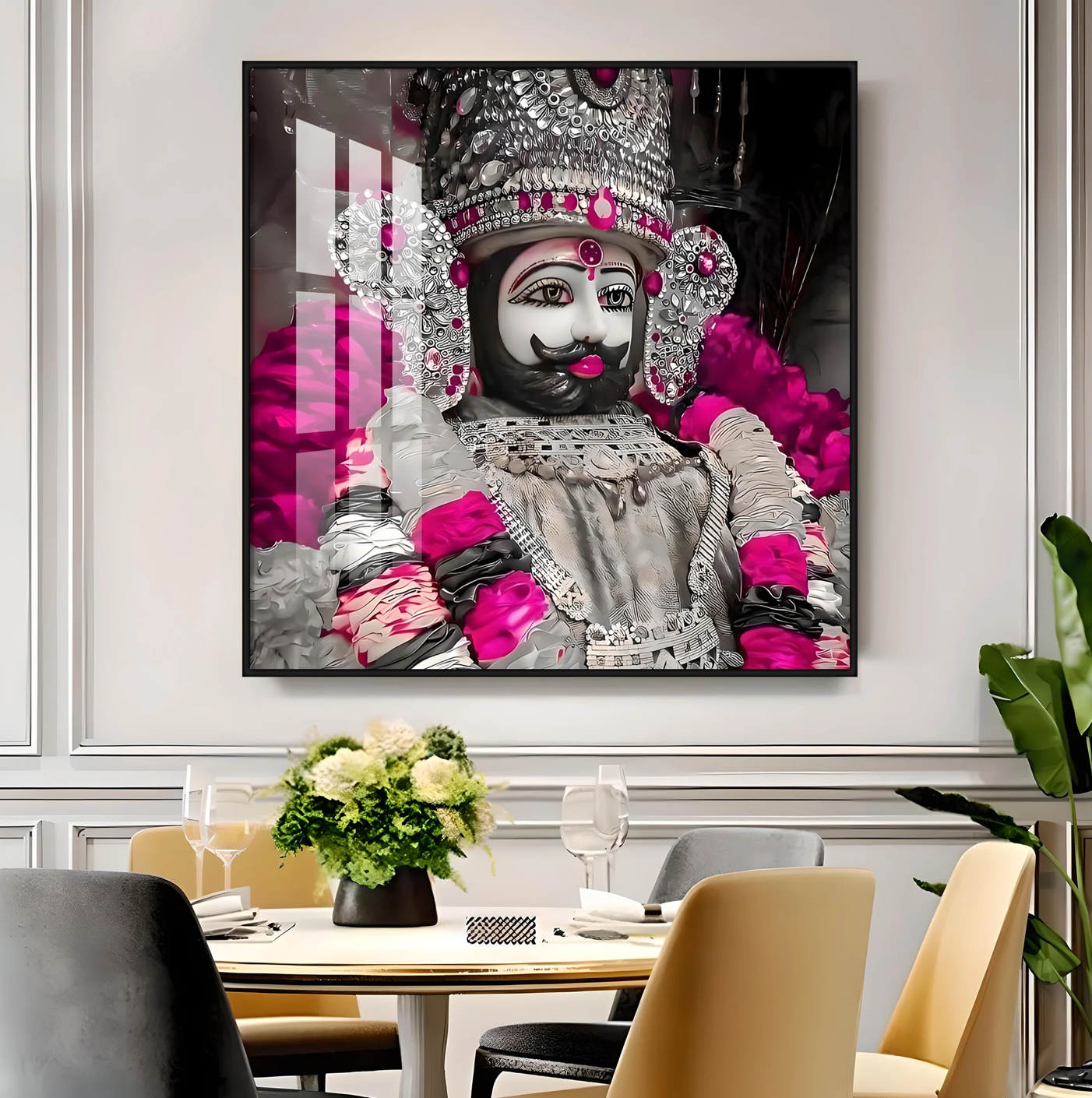 Shyam Sarkar Premium Acrylic Square Wall Art