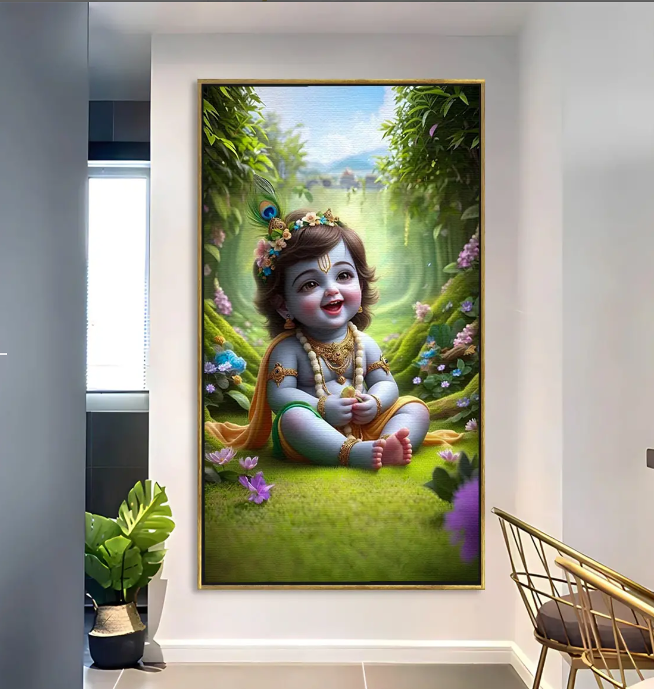 YF Nand Gopal’s Melody Canvas Painting