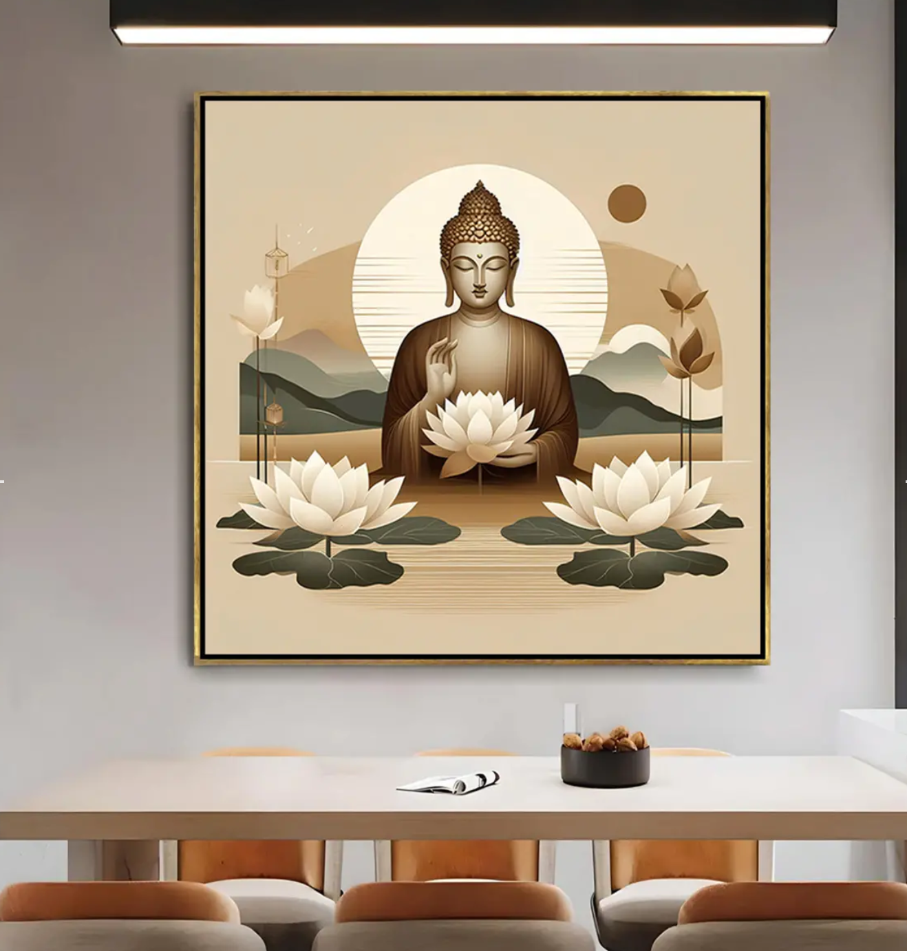YF Modern Look Buddha Painting