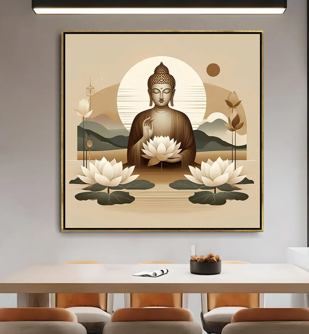 YF Modern Look Buddha Painting
