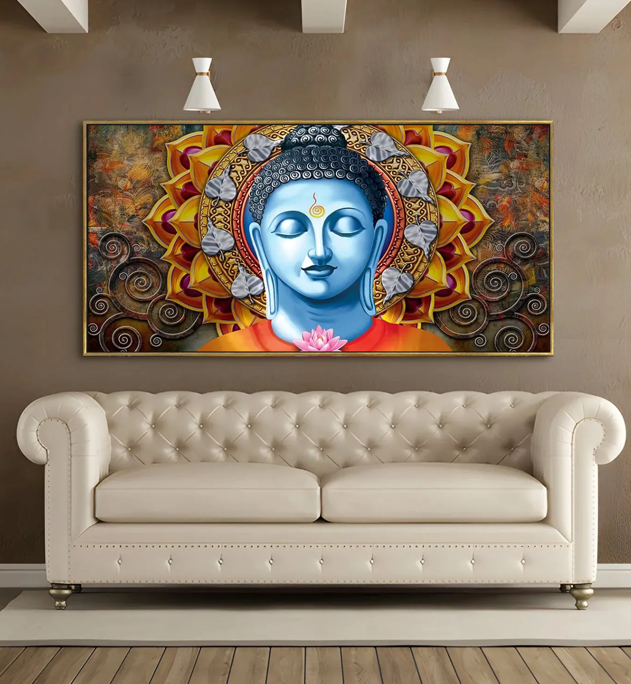 YF Spiritual Eternity Buddha Painting