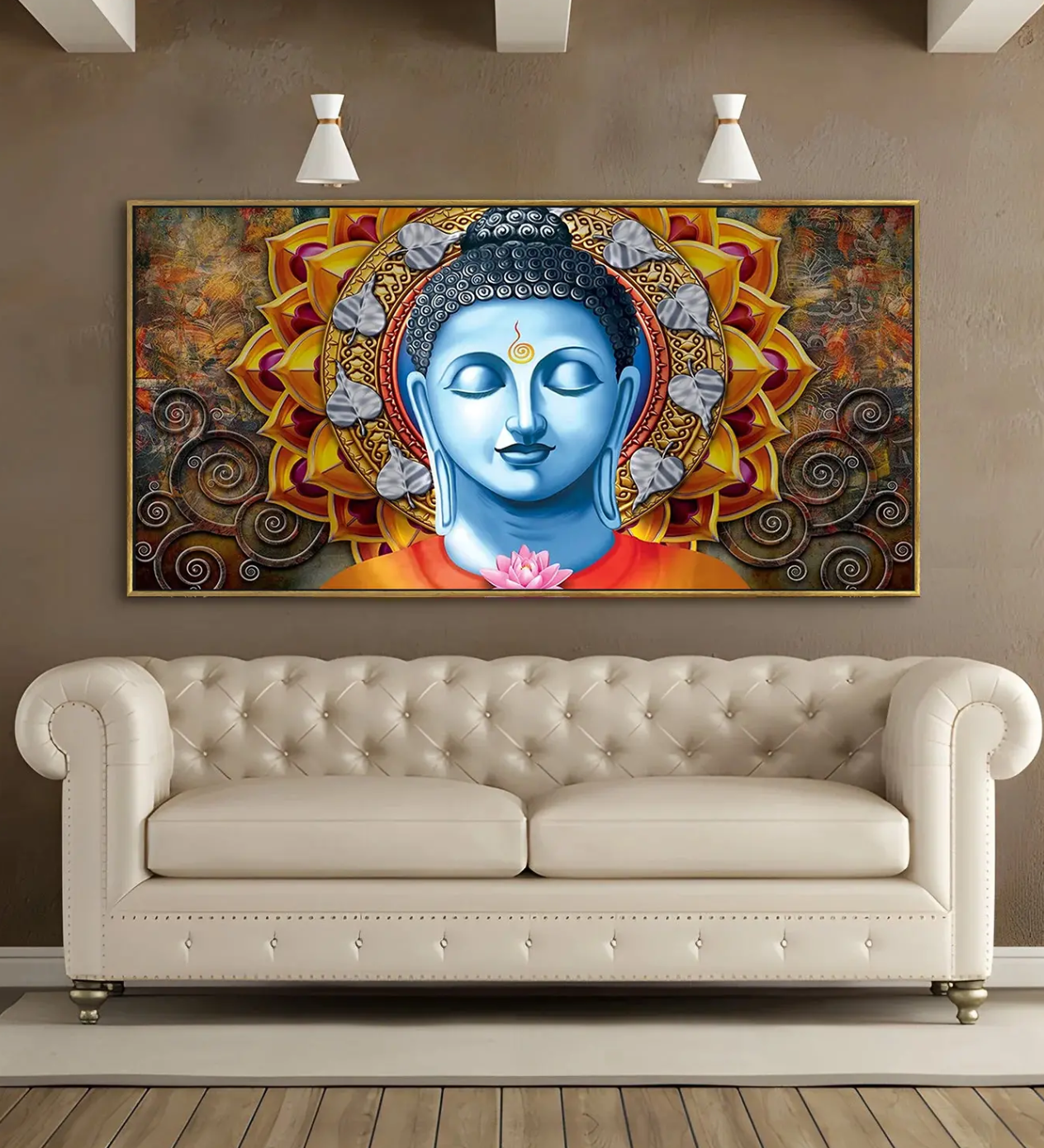 YF Spiritual Eternity Buddha Painting