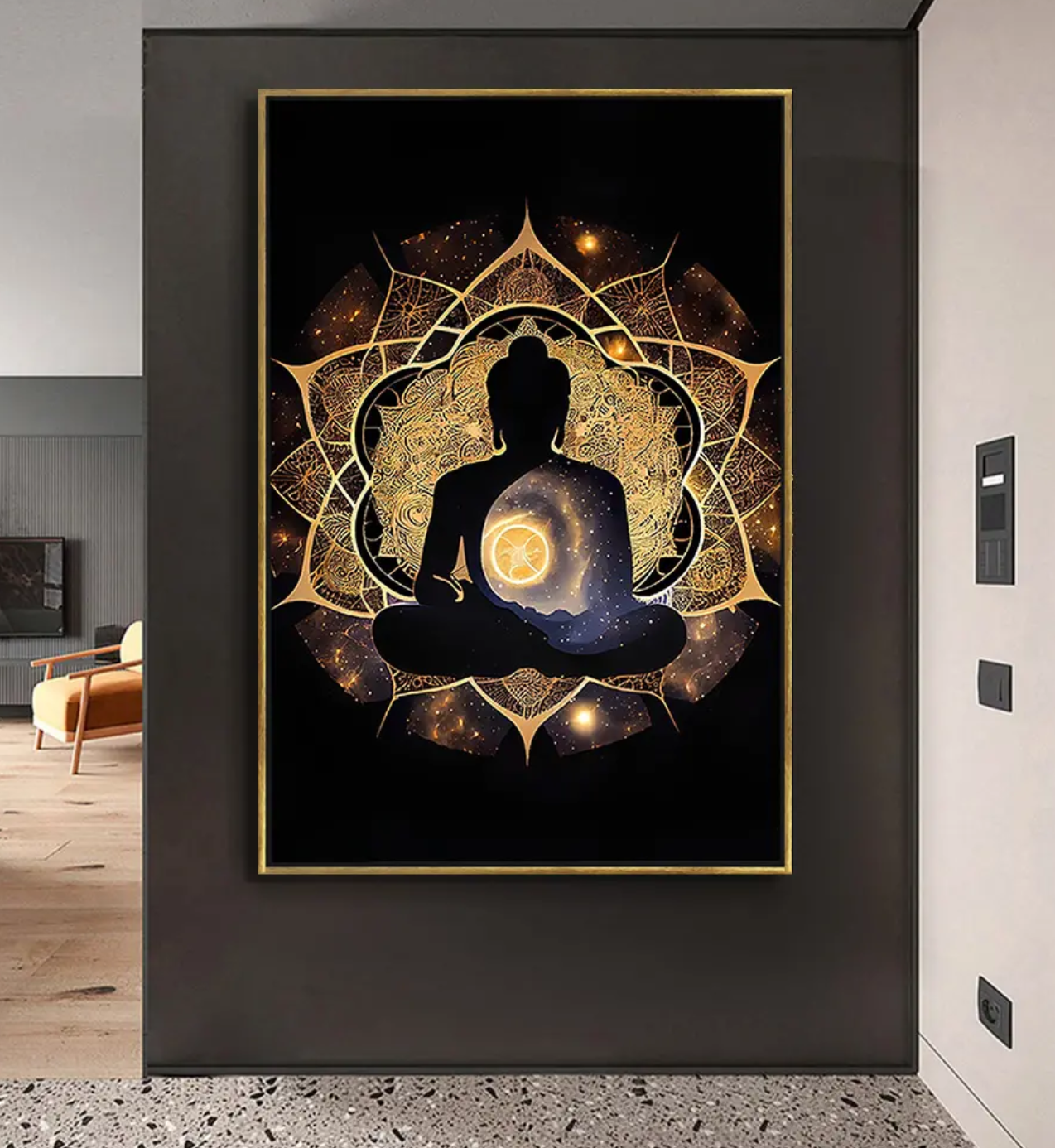 YF Universal Chakras Buddha Painting