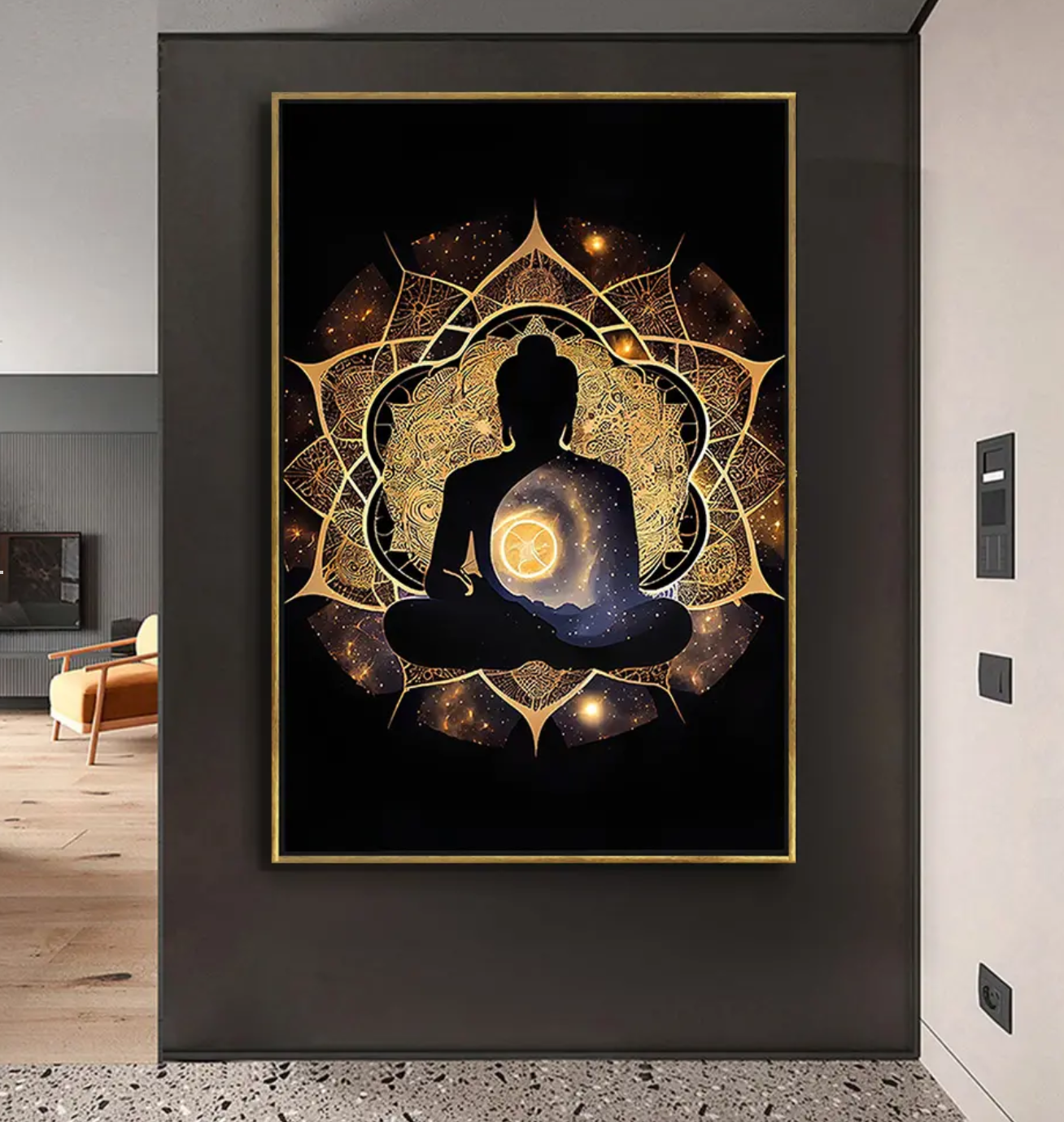YF Universal Chakras Buddha Painting
