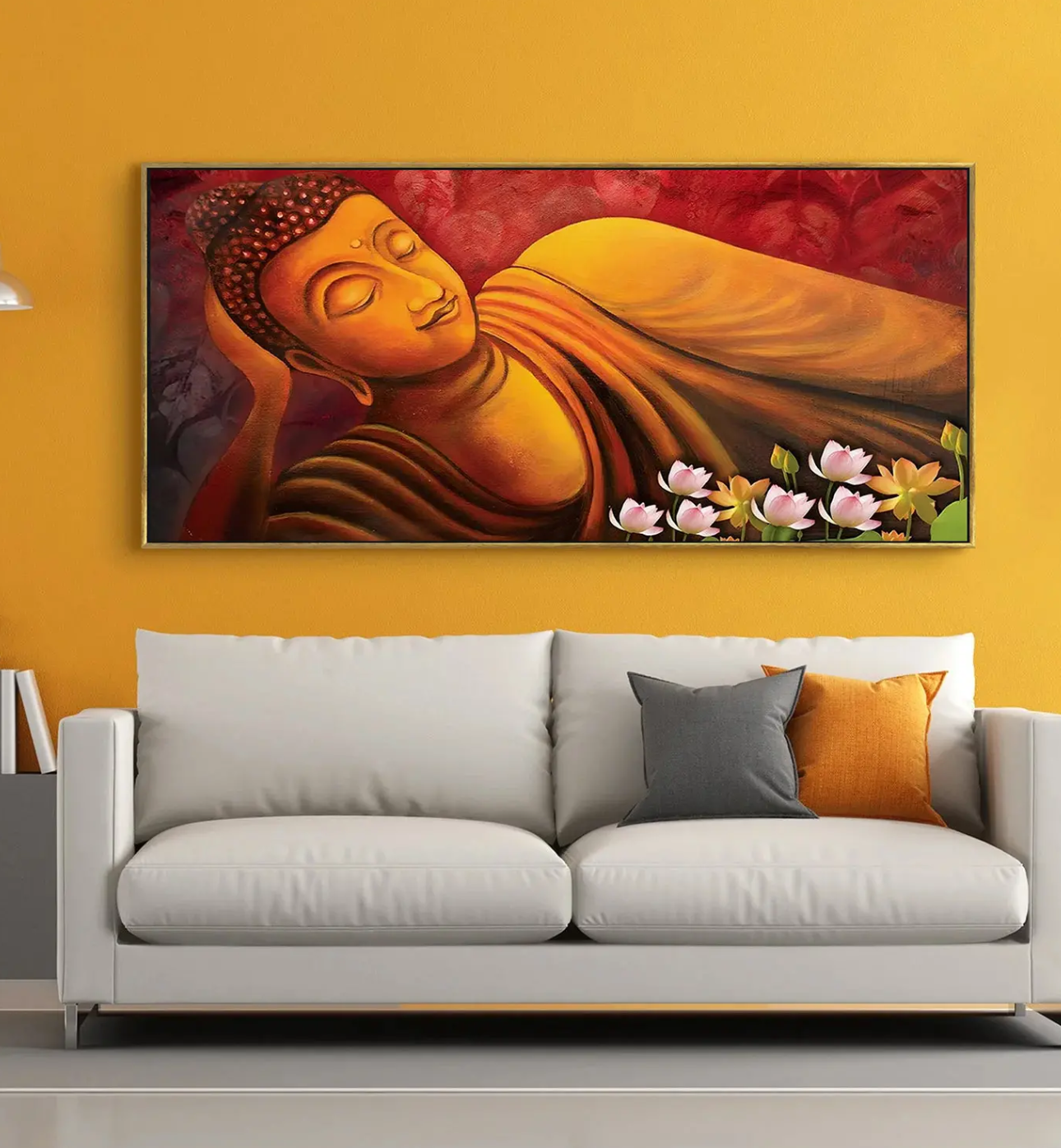 YF Awakening Buddha Canvas Painting