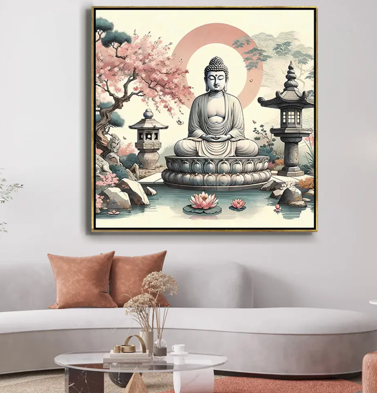 YF Ethnic Lord Buddha Painting