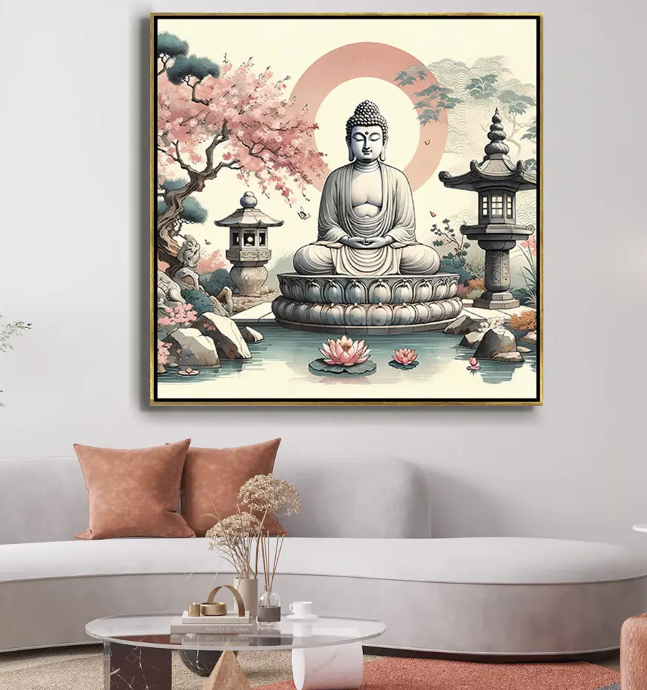 YF Ethnic Lord Buddha Painting