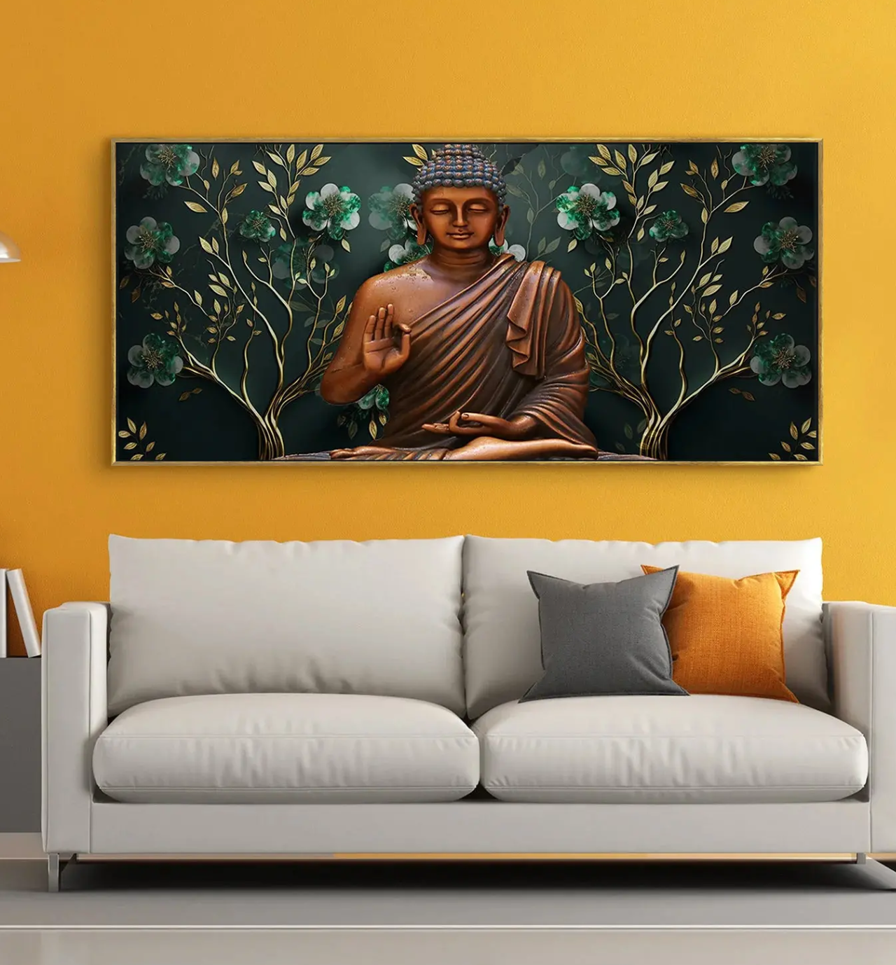 YF Forest of Enlightening Buddha Painting