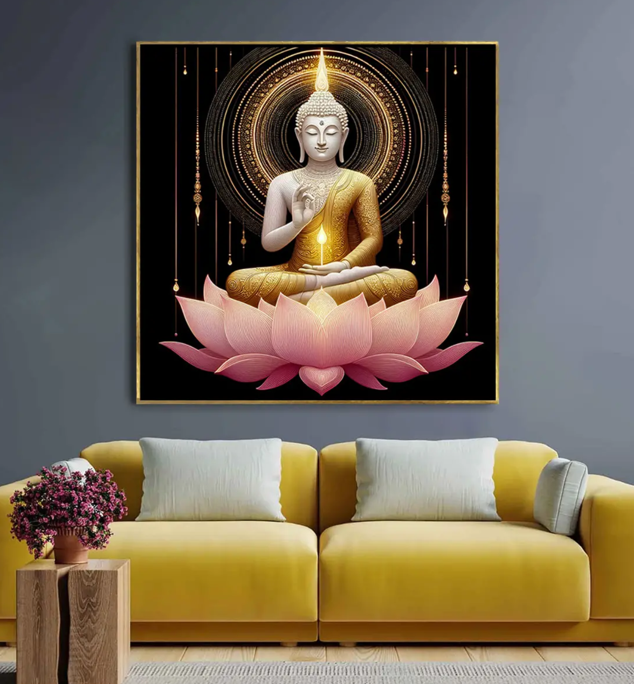 YF Light of Faith Buddha Painting