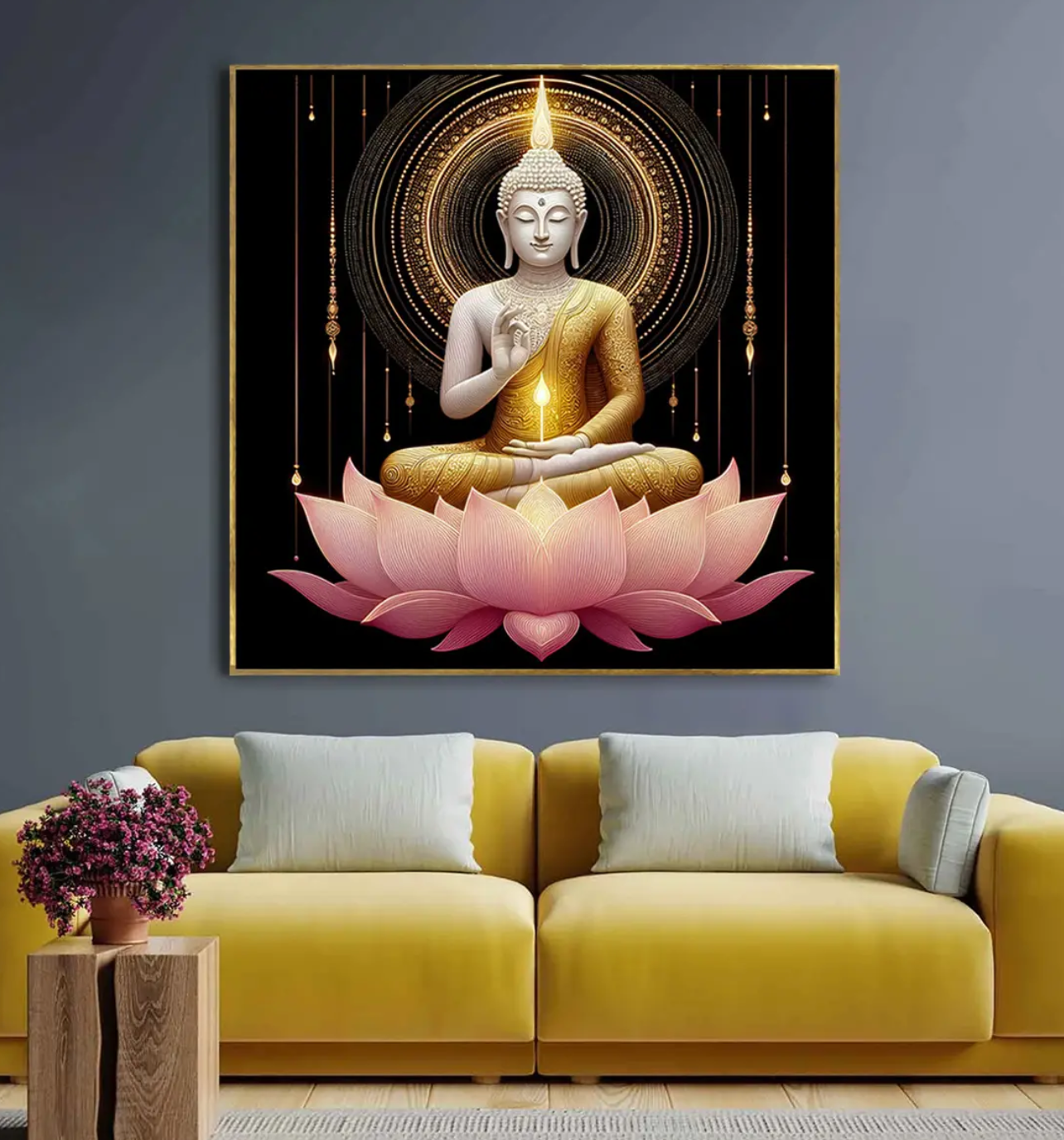 YF Light of Faith Buddha Painting