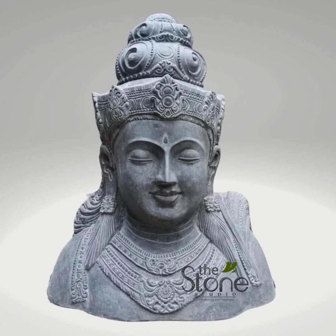 Shiva Bust Statue 30″