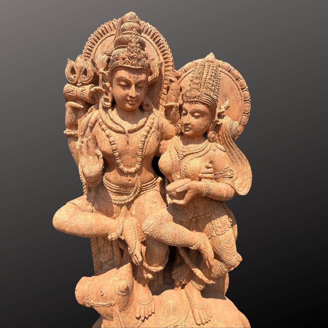 Shiv Parvati Idol Online 4ft