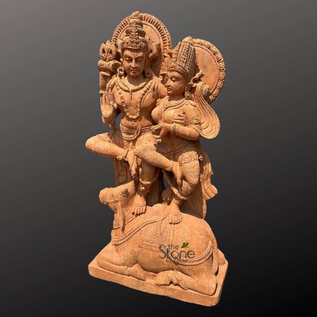 Shiv Parvati Idol Online 4ft
