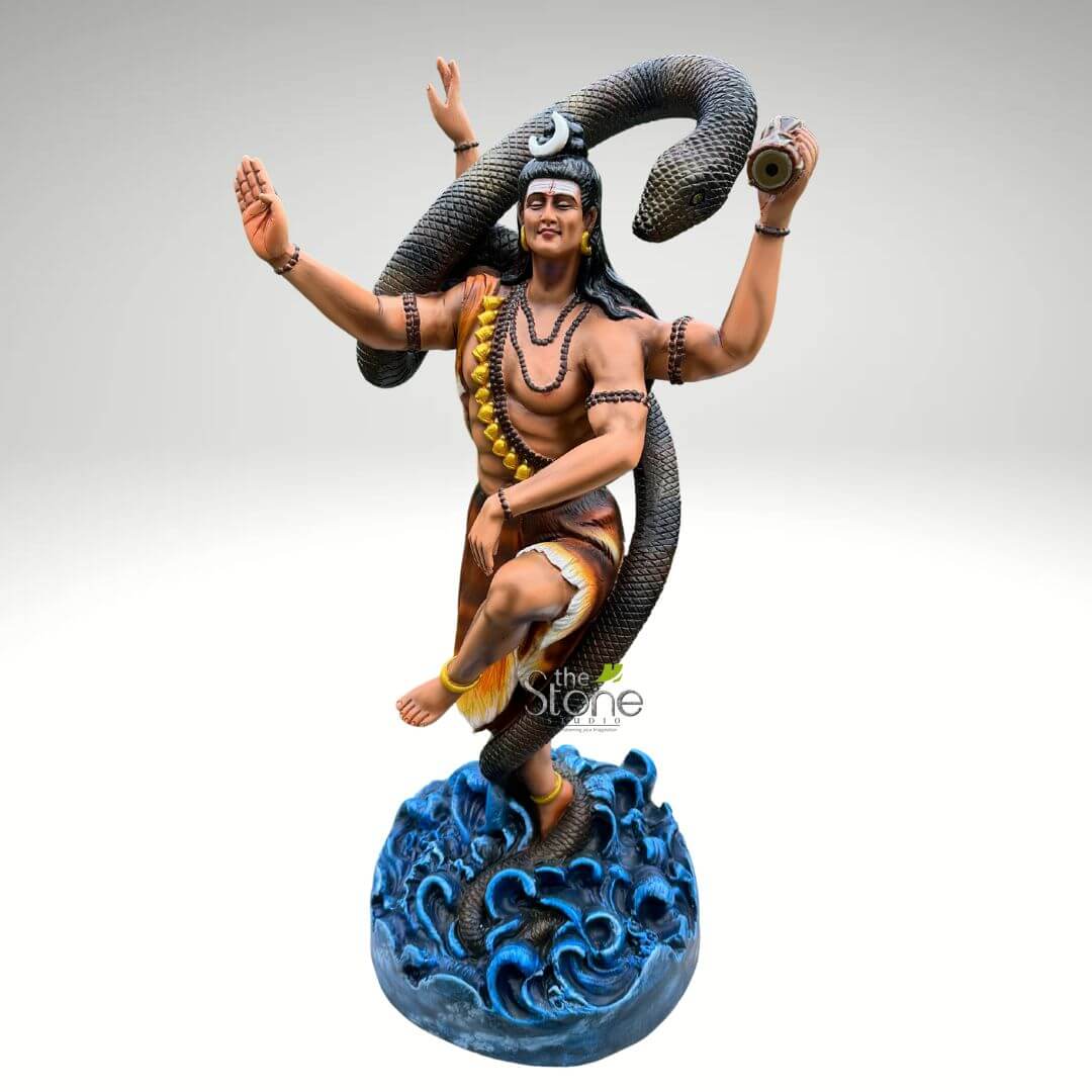 Vasuki Shiva Statue 2ft
