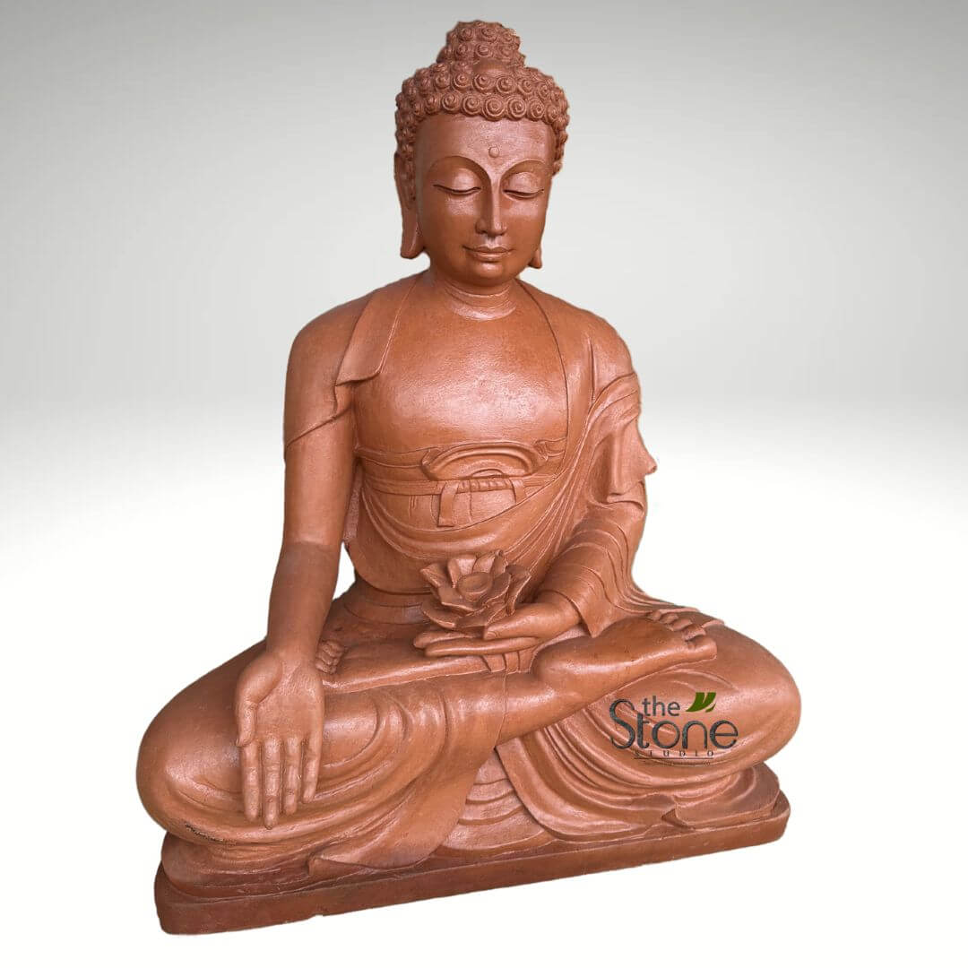 Lotus Buddha statue 3ft
