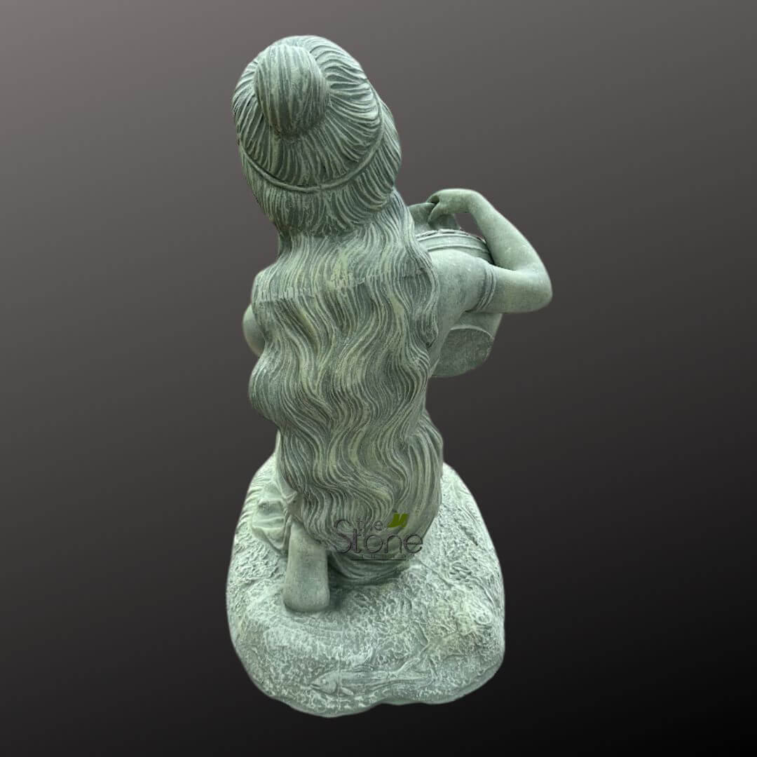 Sitting Lady Water Fountain 3ft