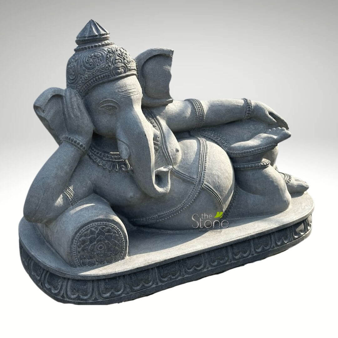 Sleeping Ganesh Idol 2.5ft
