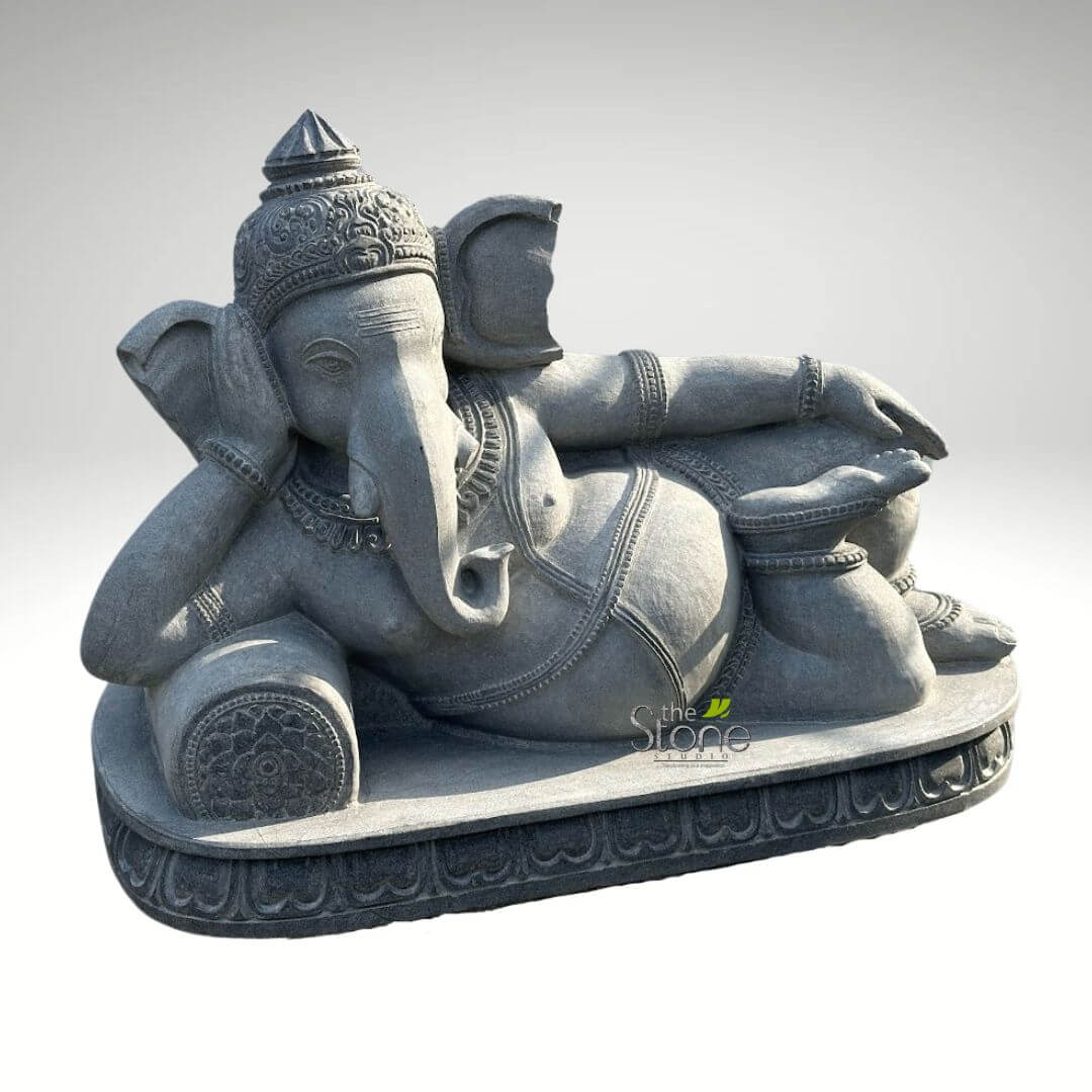 Sleeping Ganesh Idol 2.5ft