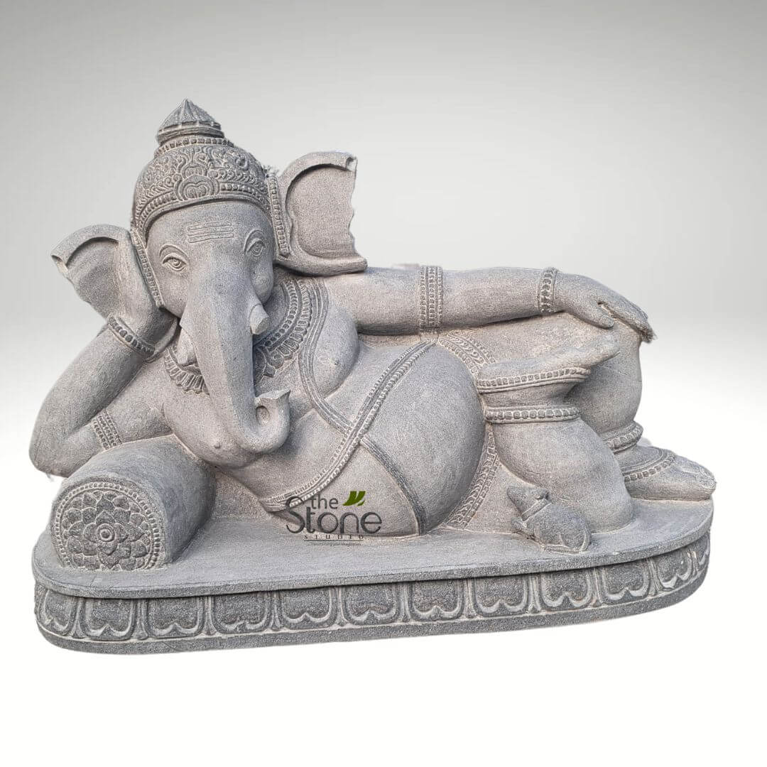 Sleeping Ganesh Idol 2.5ft