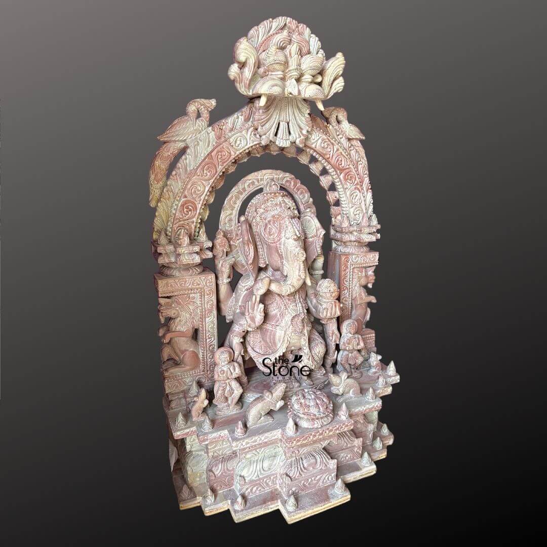 Stone Ganesha Statue 2ft
