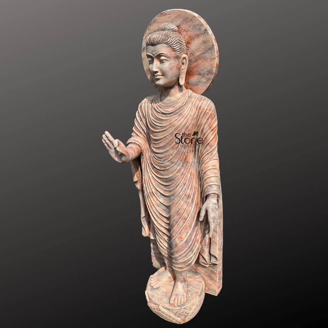 Statue Of Standing Buddha 5ft