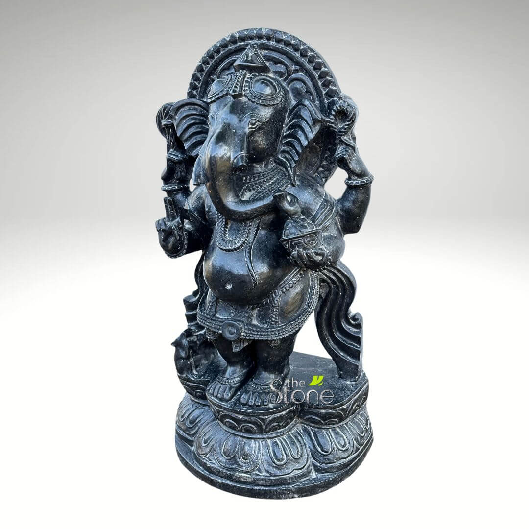 Standing Ganesha Idol 21″