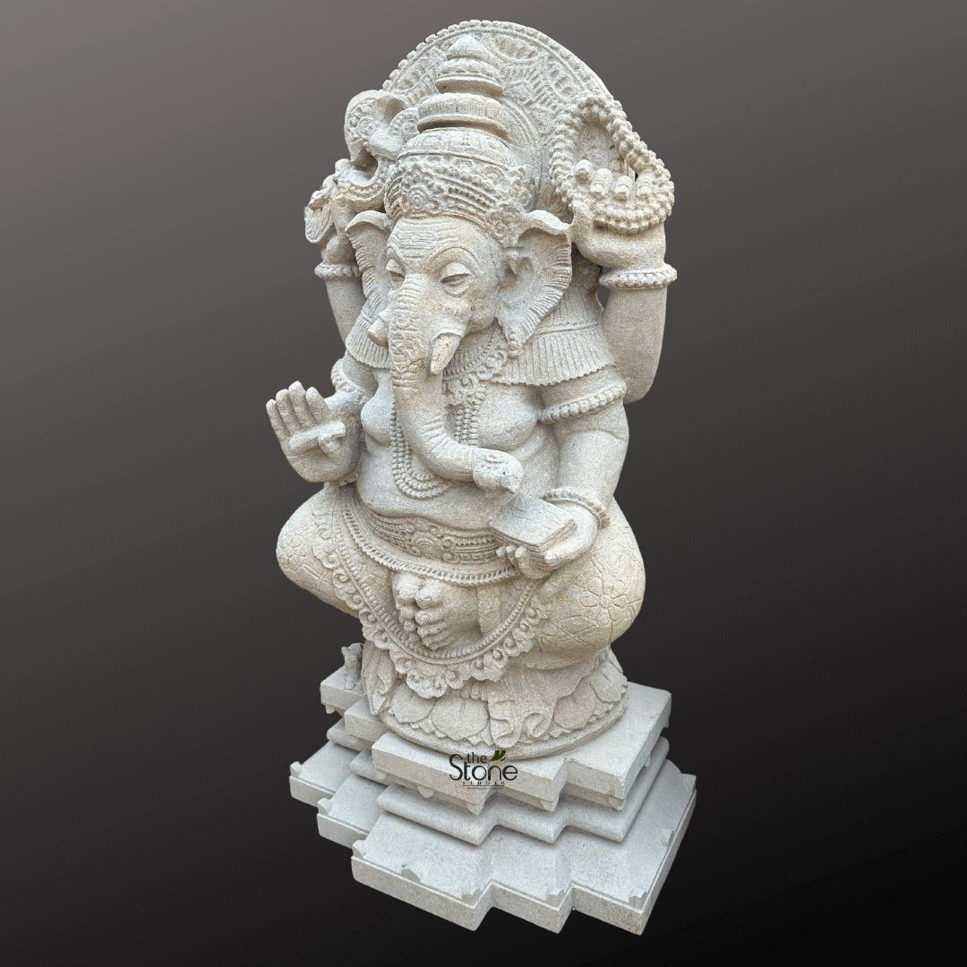 5 feet Stone Ganesha Statue