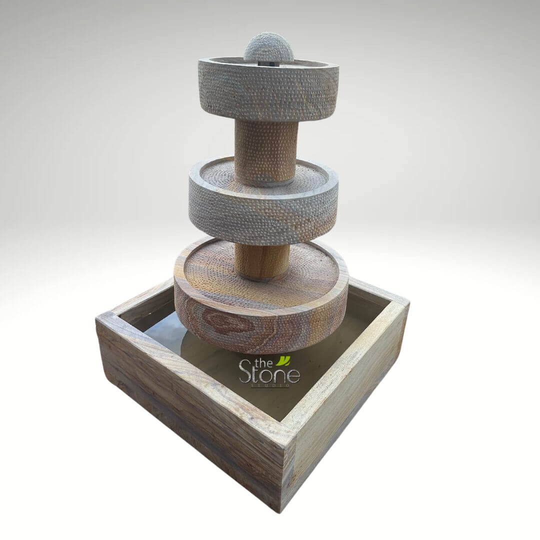 Stone Layer Fountain for Garden 3.5ft