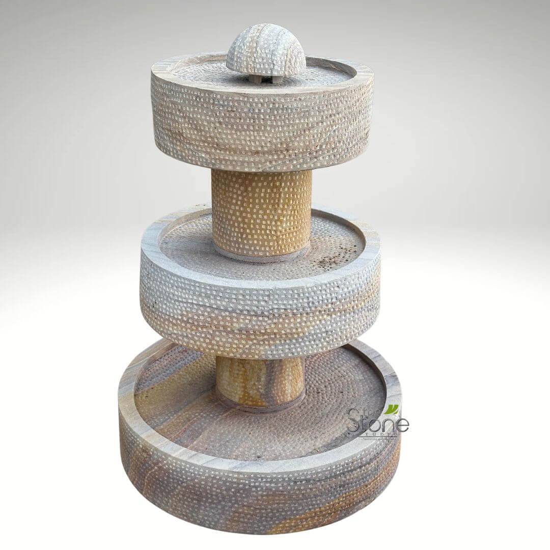 Stone Layer Fountain for Garden 3.5ft