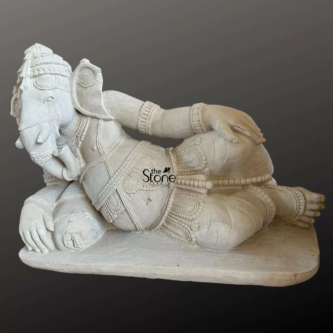 Sleeping Ganpati Murti 2ft