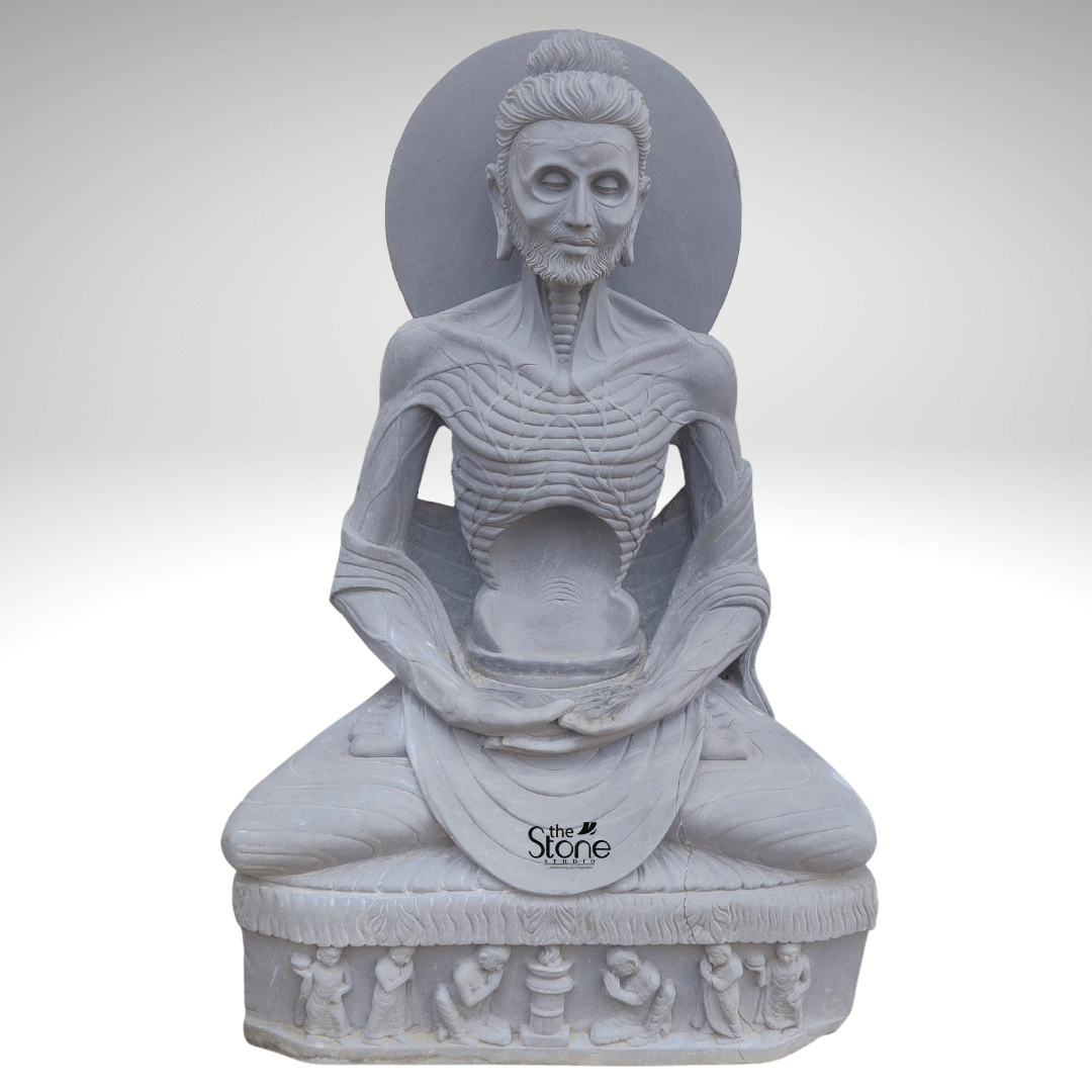 Shakyamuni Buddha Statue (Fasting Buddha) 3′