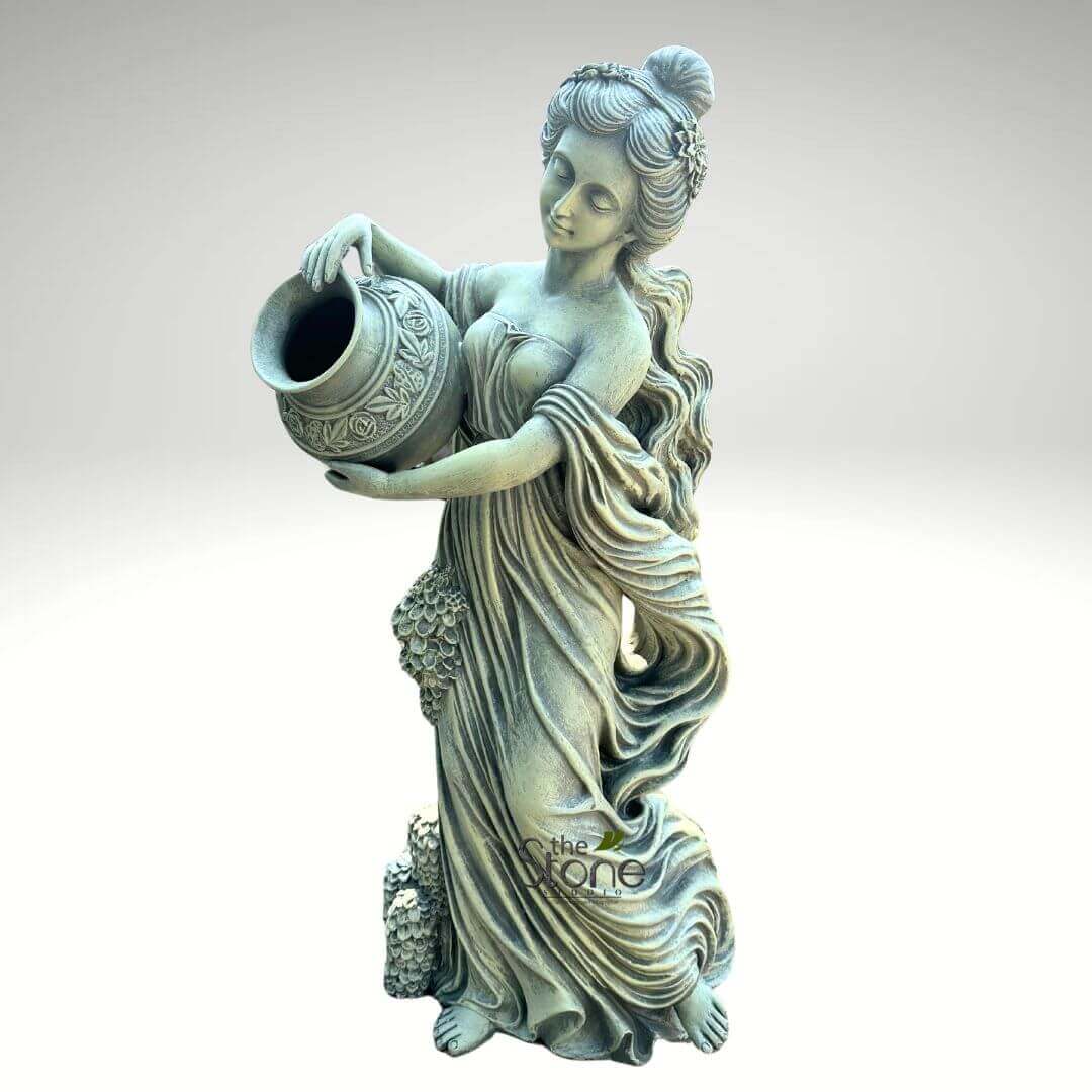 Water Fountain Lady Statue 5ft