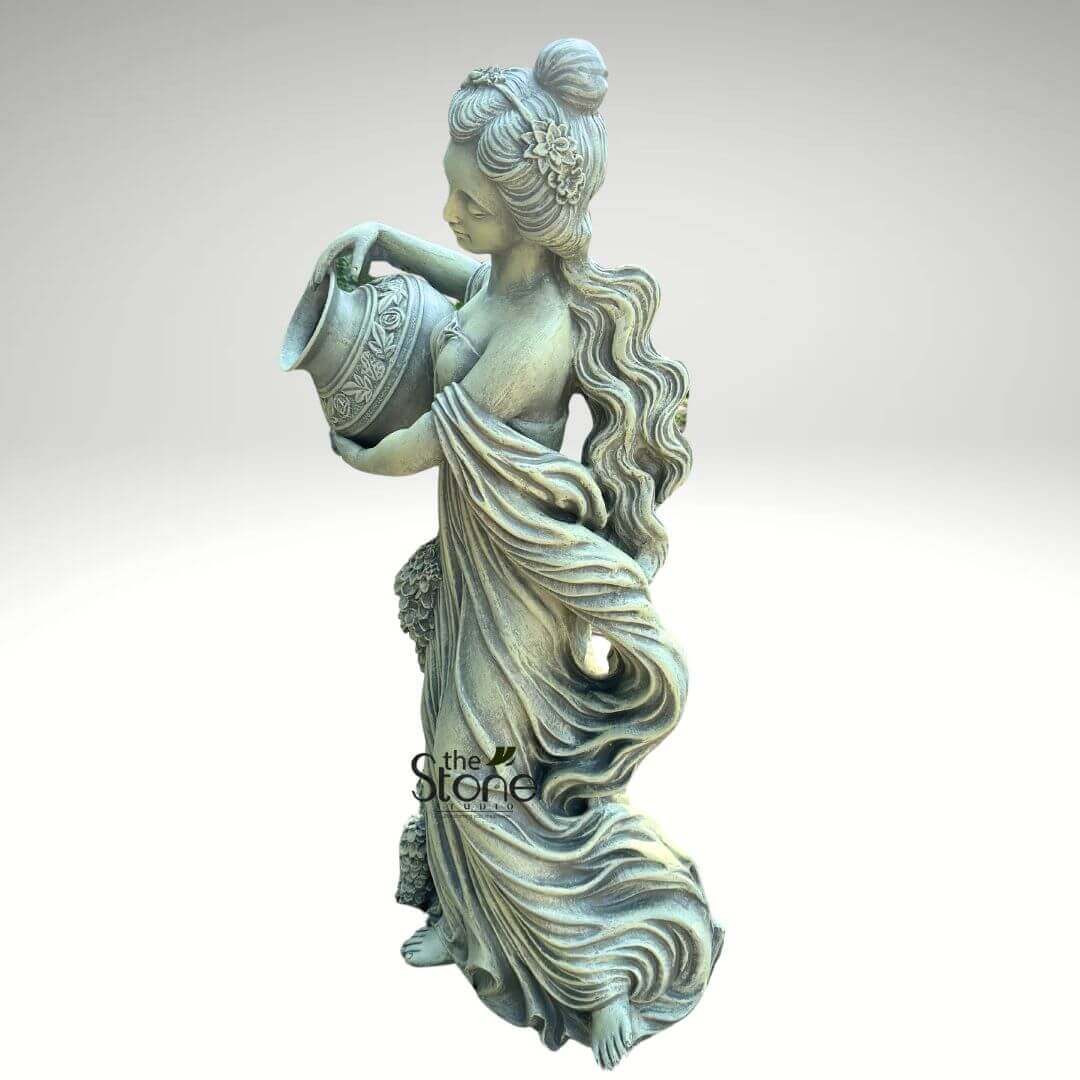 Water Fountain Lady Statue 5ft