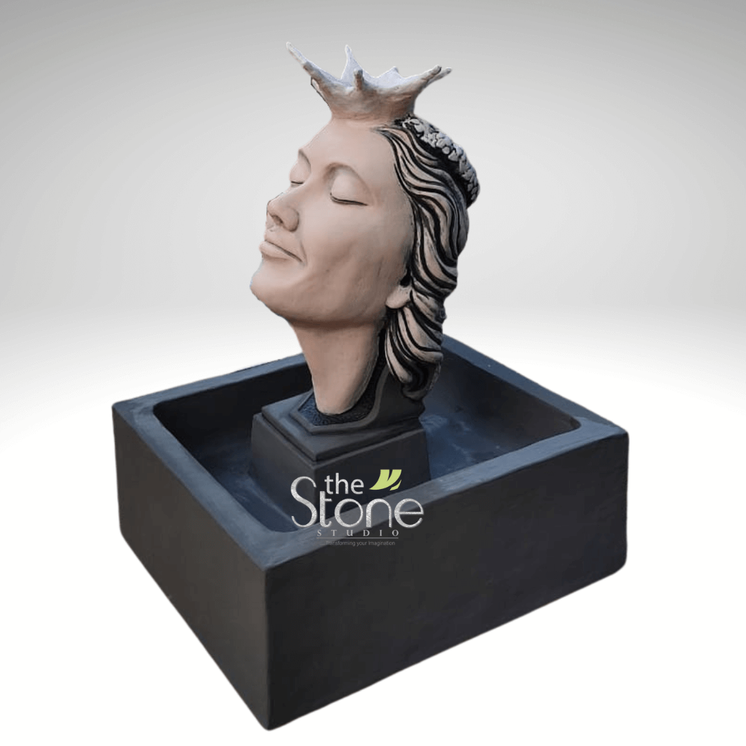 Lady Face Water Fountain 3.5ft