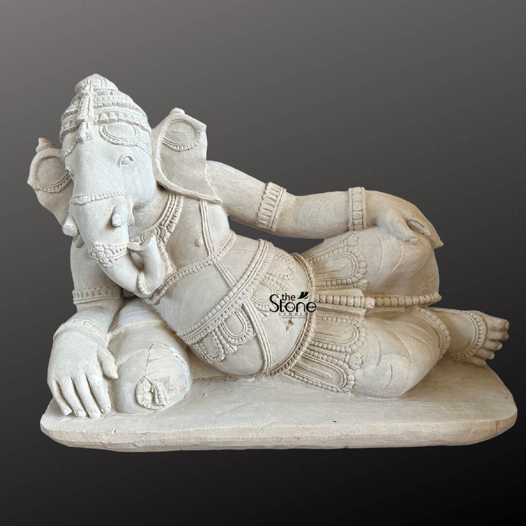 Sleeping Ganpati Murti 2ft