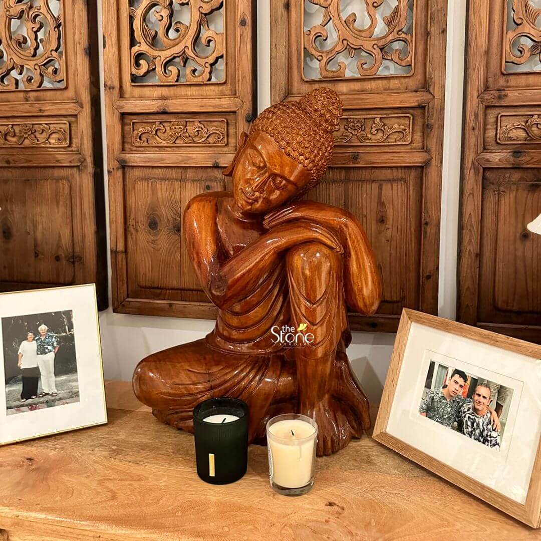 Wooden Buddha 2ft
