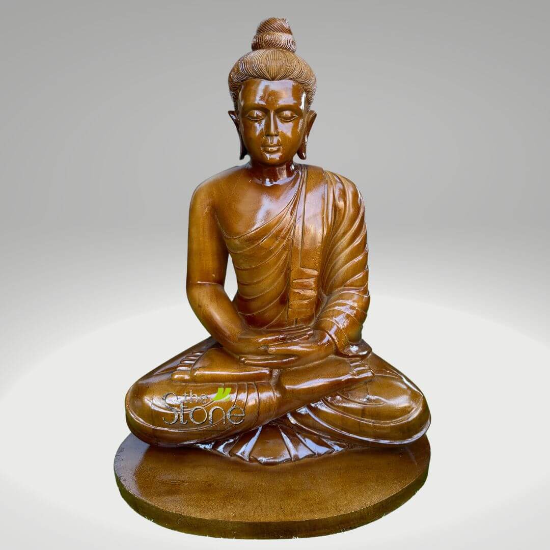 Wooden Buddha Statue Online 2ft