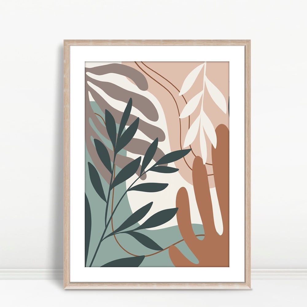 YF Abstract Garden Boho Harmony Wall