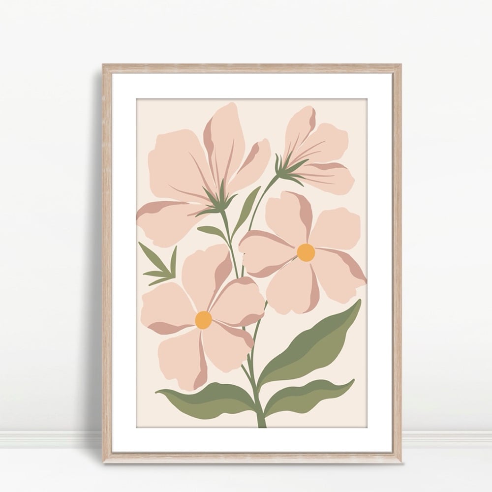 YF Terracotta Floral Trio Boho Print