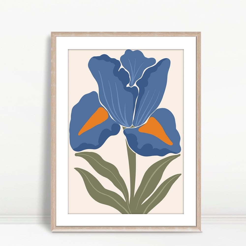 YF Layered Terracotta Boho Floral Art