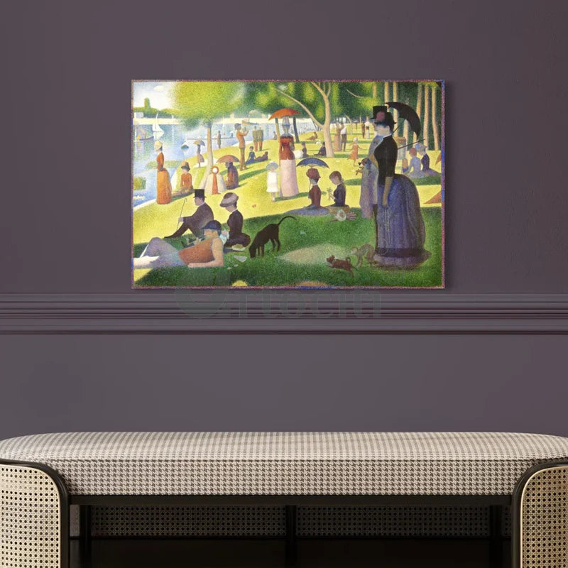A Sunday Afternoon on the Island of La Grande Jatte by Georges Seurat World Famous Painting