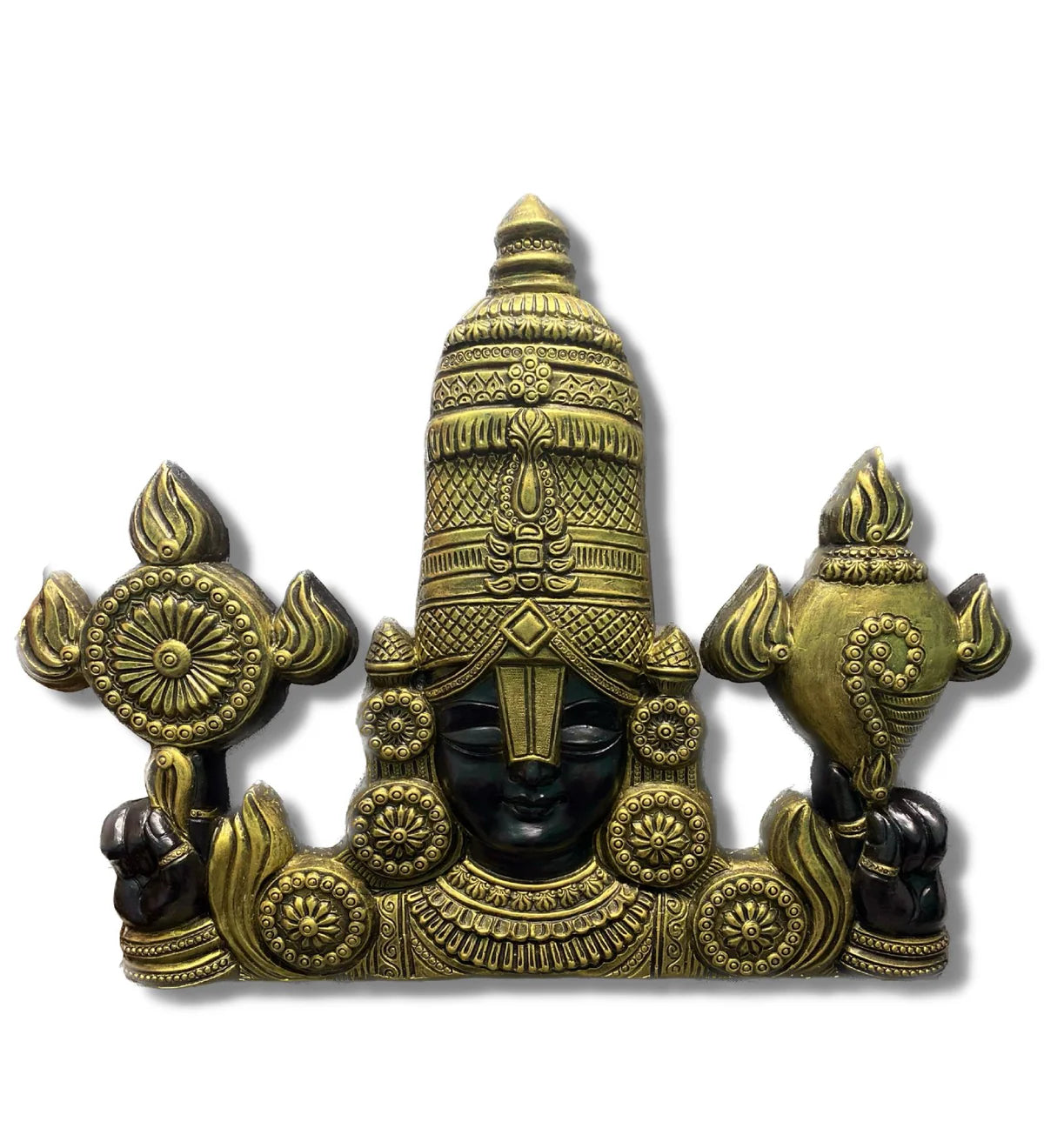 Large Size 4 Feet Balaji 3D Relief Mural Wall Hanging