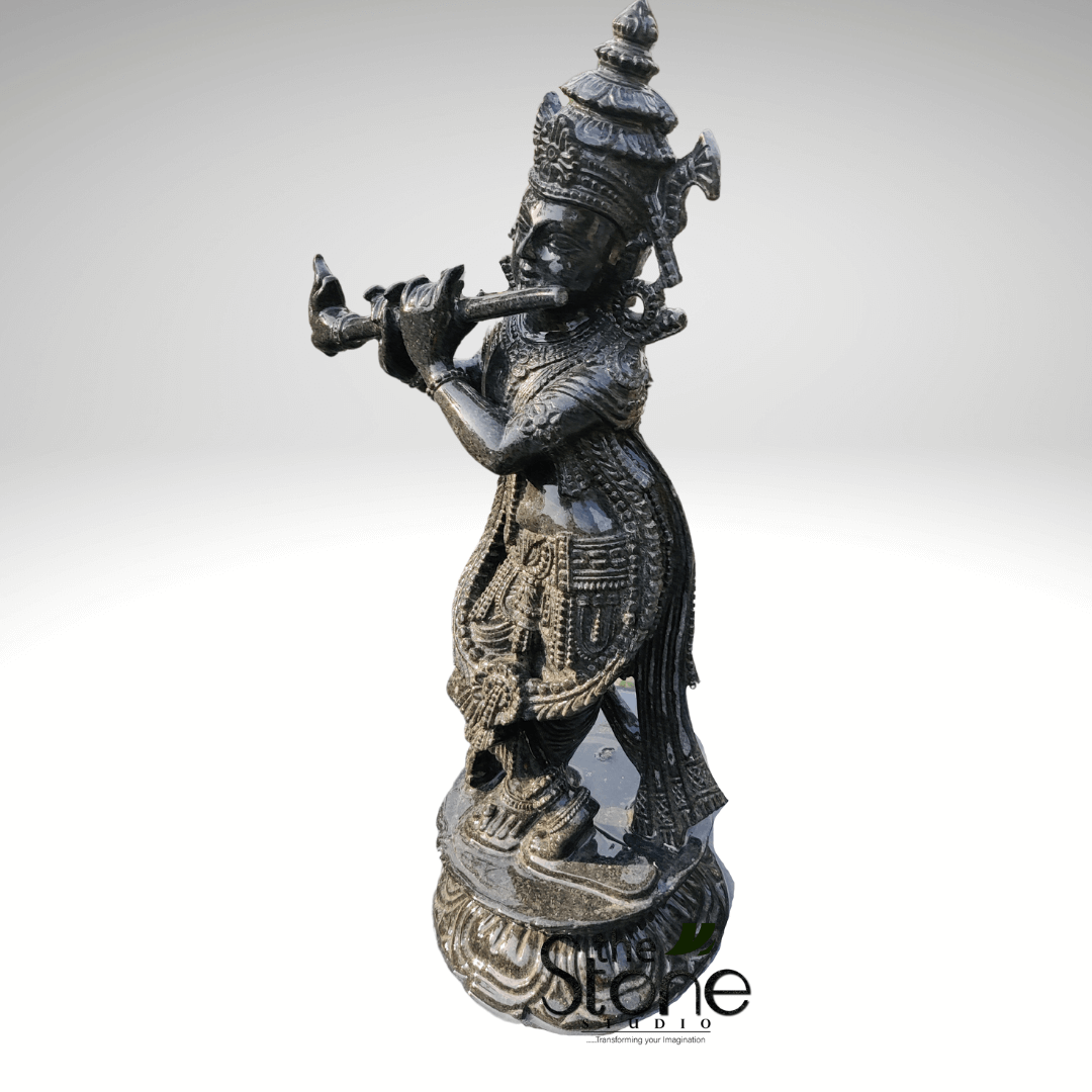 Black Stone Krishna Murti 21″